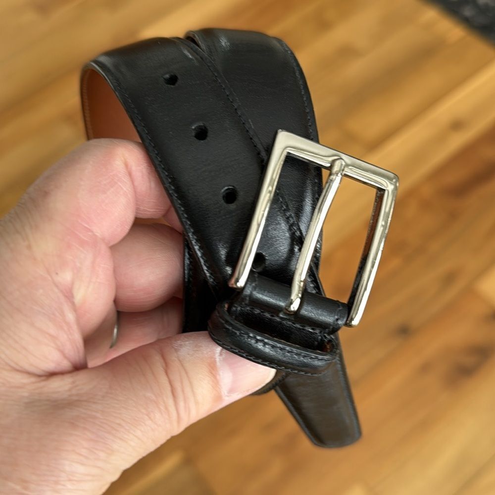Brooks Brothers leather belt may